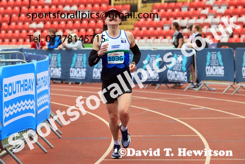 Gateshead Half Marathon, 2024 Gateshead Marathon, Half Marathon and 10k, Gateshead Stadium.  Photo: David T. Hewitson/Sports for All Pics